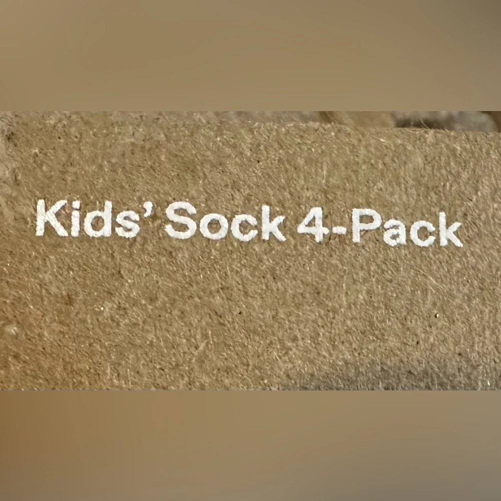 Kid’s OnCloud 4 pack Socks - NIP